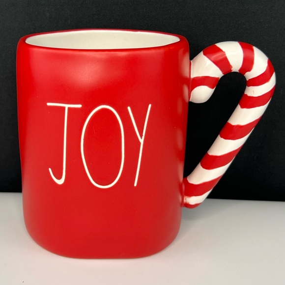 Rae Dunn - ‘Joy Candy Cane’ ceramic mug. NWT. - Picture 1 of 2